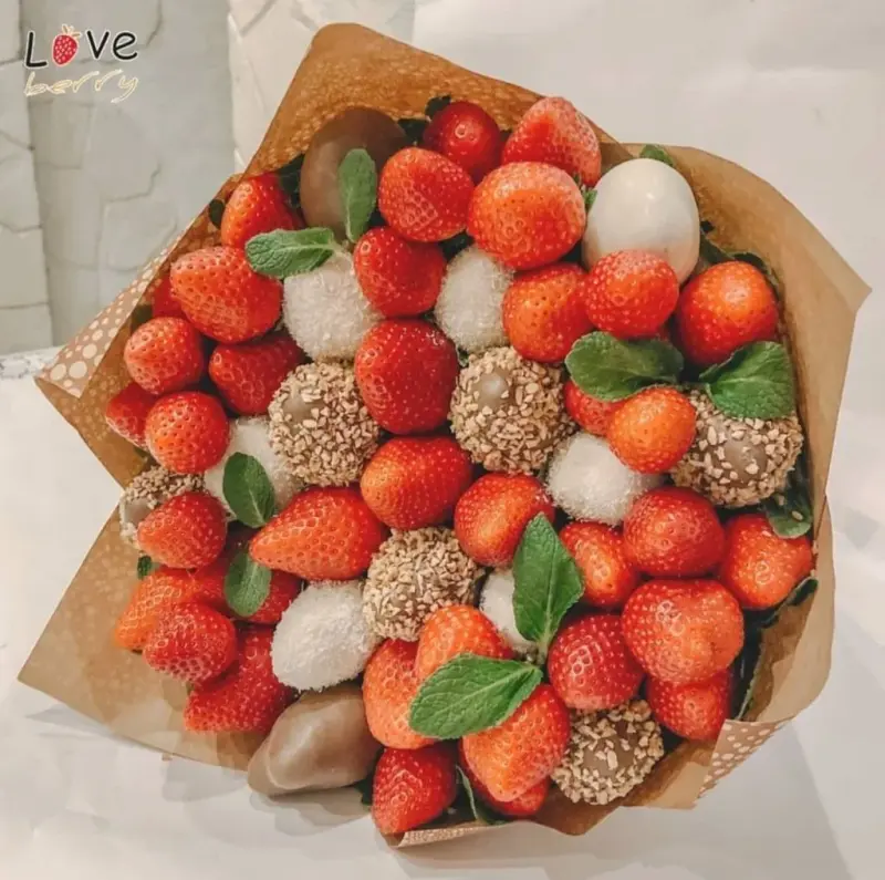 Франшиза Loveberry - букеты из клубники