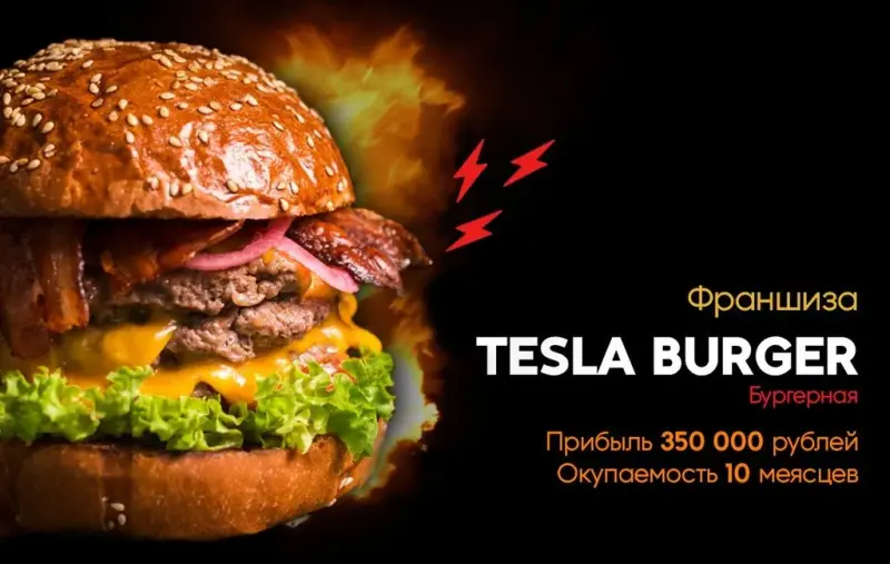 Франшиза Tesla Burger - бургерная