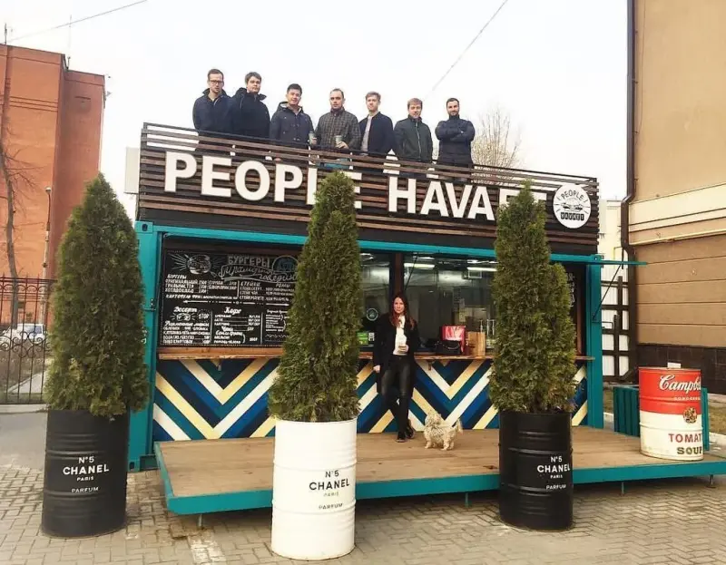 Франшиза Крафтовые бургерные People HAVAET