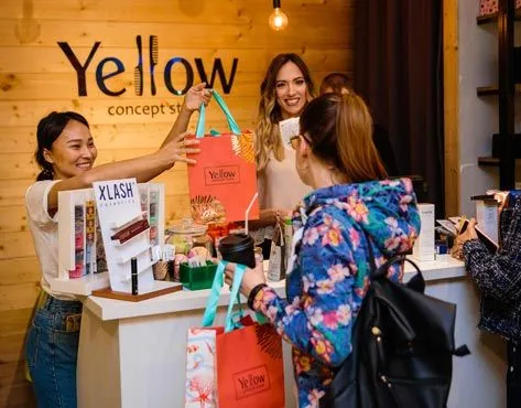 Франшиза Yellow Concept Store – мультибрендовый магазин косметики
