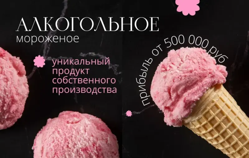 Франшиза МИВИНО - винное мороженое