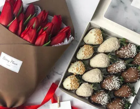 Франшиза Berry Place – букеты из клубники в шоколаде