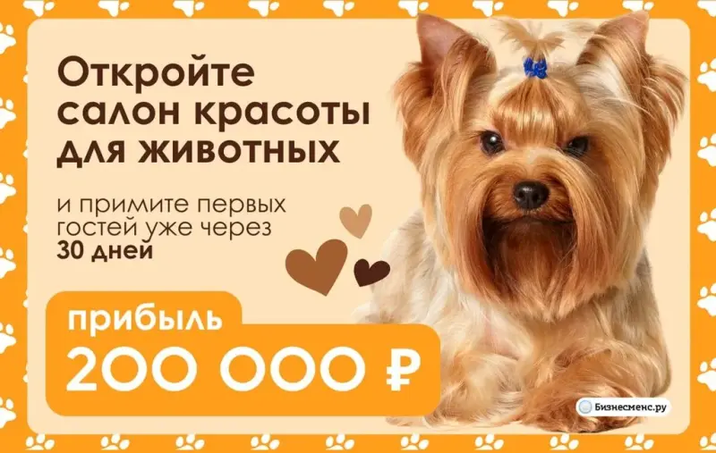 Франшиза Мисс Гламурка - груминг-салон