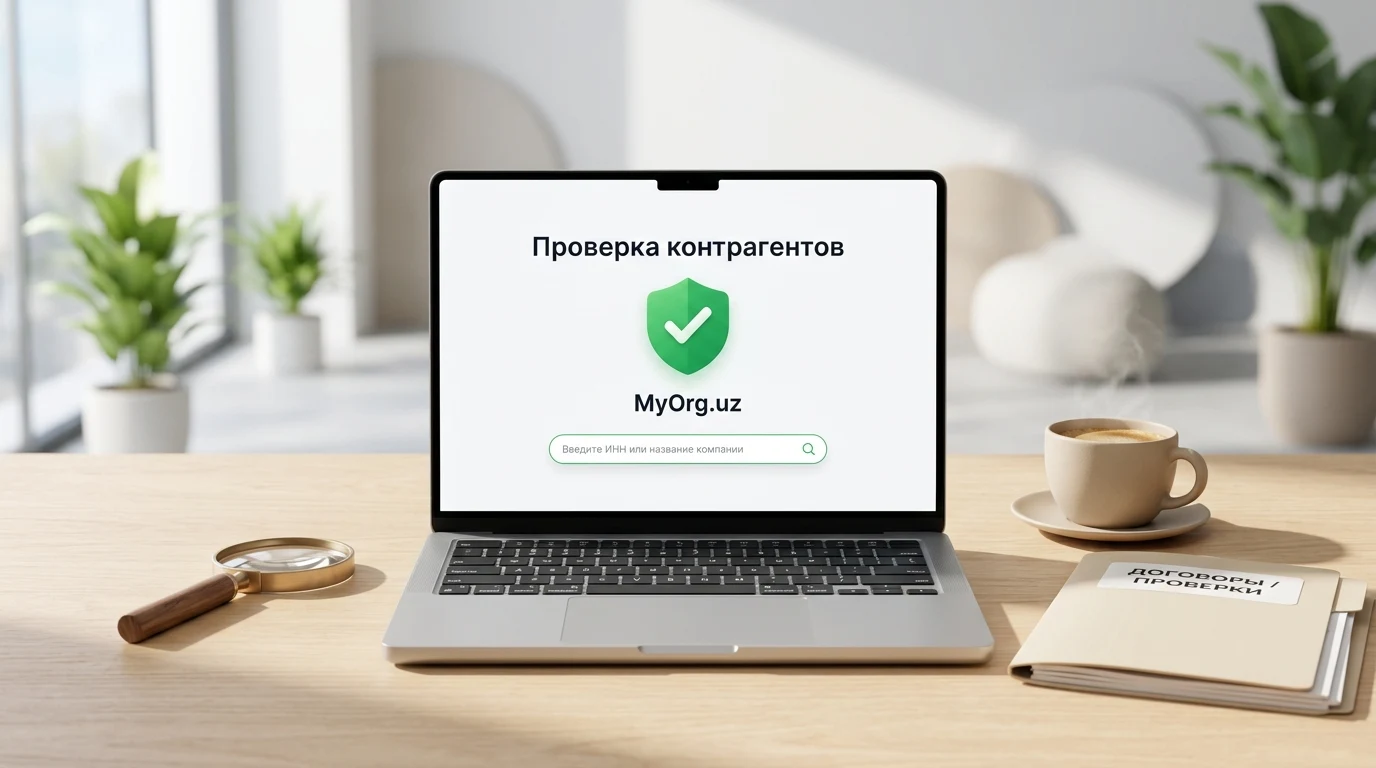 Обзор сервиса MyOrg (myorg.uz): проверка контрагентов в Узбекистане без рисков