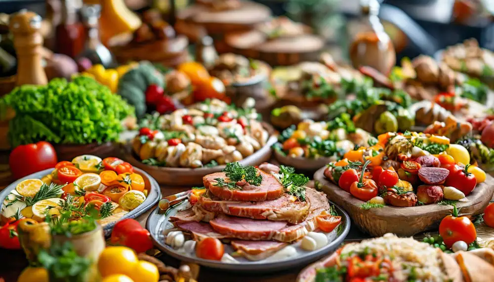 Доставка продуктов и рецептов
